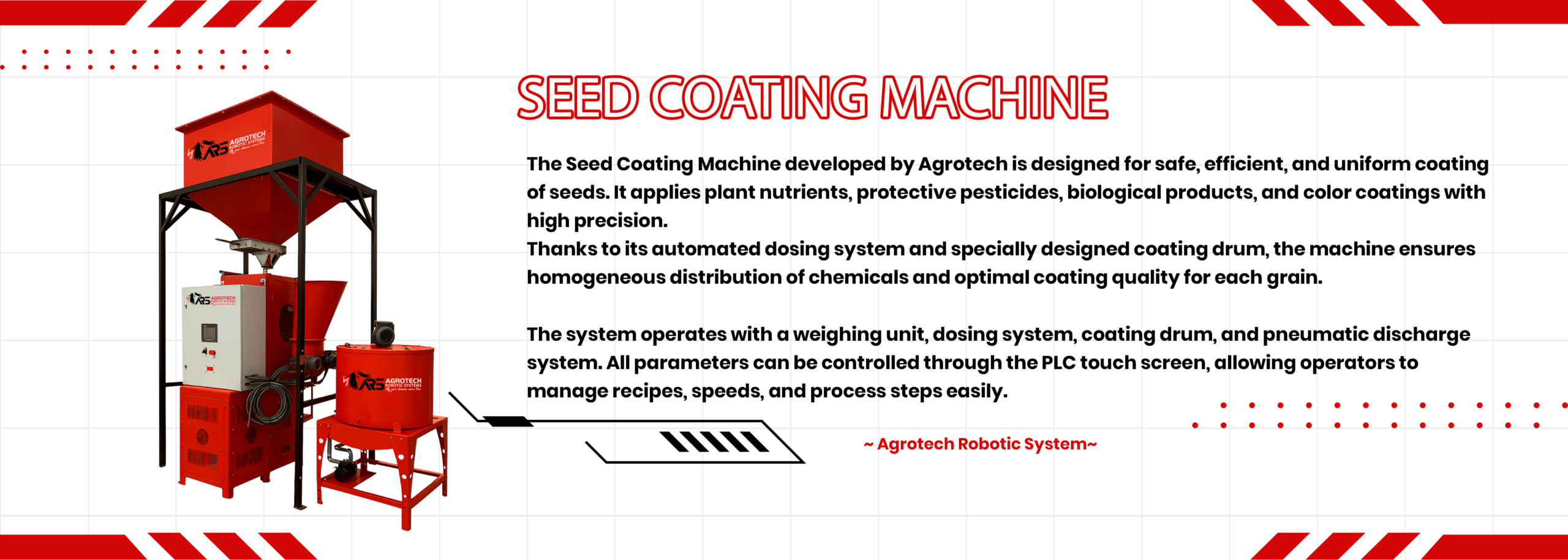 هيدر موقع اغروتيك الة طلاء البذور بالانجليزية