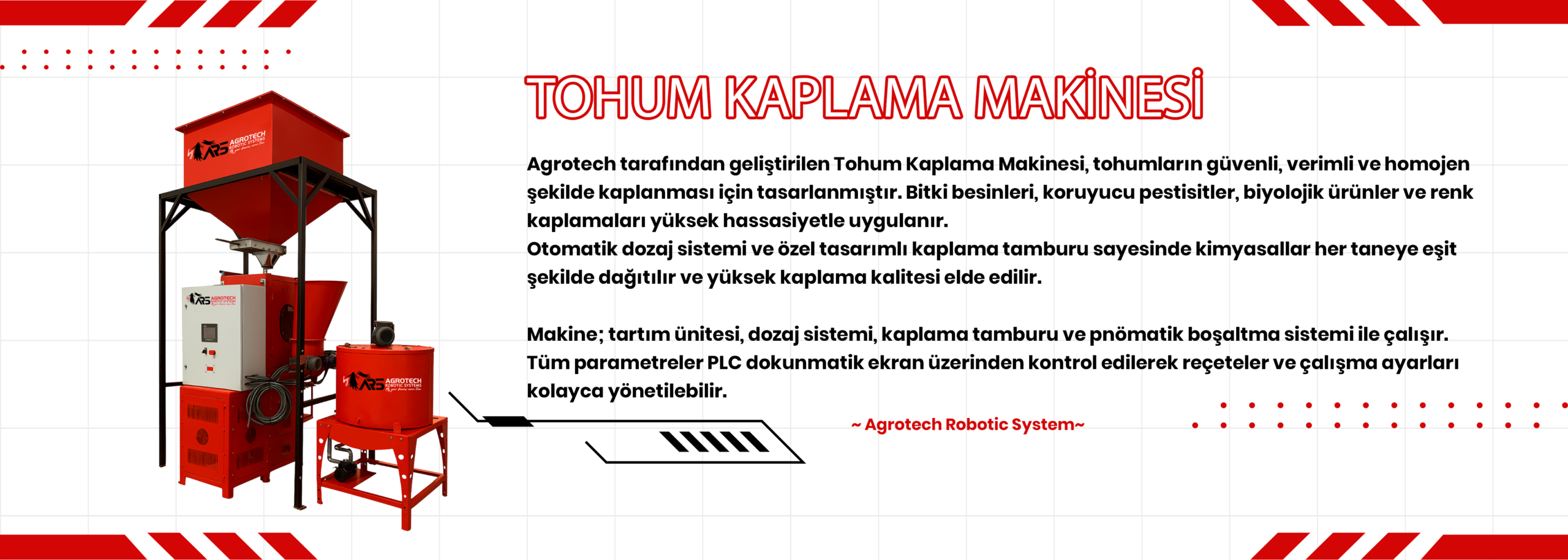 هيدر موقع اغروتيك الة طلاء البذور بالتركي